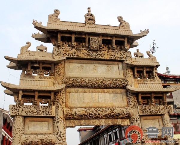 牌坊城里有瑰寶 清代石雕建筑百壽坊、百獅坊全國(guó)罕見(jiàn)