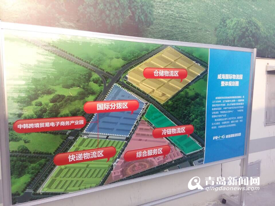 威海國際物流園打通中韓商品流通線 網購韓貨2天可達