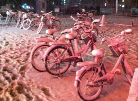 北京發罕見暴雪藍色預警 40小時雨雪降水超歷史