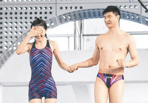 田亮指導阿Sa很害羞。